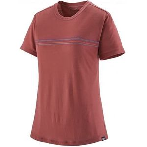 Patagonia Capilene® dames T-shirt Cool Merino Graphic Fitz Roy Fader Rosehip, fitz roy fader rosehip