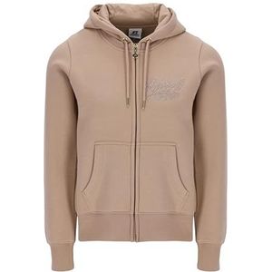 Russell Athletic A31132-N6-521 Rach-Zip Through Hoody Femme Long Jersey Pearl Taille XS