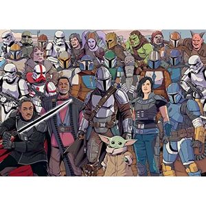 Star Wars Mandalorian Puzzel (1000 stukjes)