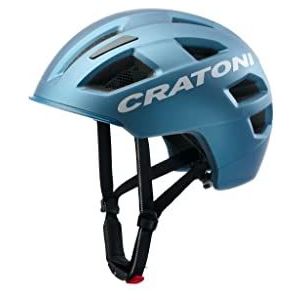 Cratoni C-Pure helm voor volwassenen, uniseks, blauw staal, mat M