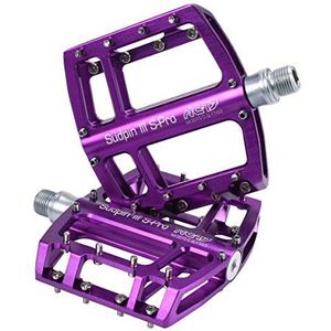NC17 Sudpin III s-pro CNC fietspedaal, plat, violet