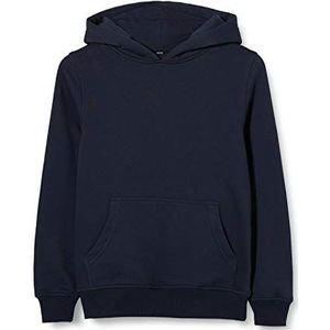 Build Your Brand Basic Kids Hoody voor meisjes met capuchon, Navy Blauw