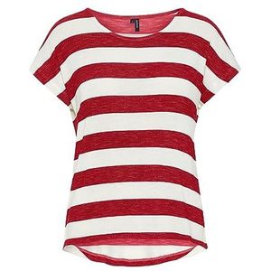 VERO MODA Vmwide Stripe S/L Top Ga Jrs Noos Damestop