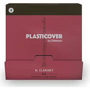 D'Addario Plasticover bladeren voor BB-klarinetten, dikte 3,0, 25 stuks