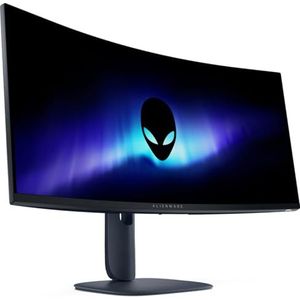 Alienware 34 gaming pc-monitor – AW3425DWM, WQHD (3440 x 1440), 21:9 1500R gebogen, 180 Hz, VA, 1 ms, AMD FreeSync Premium, VESA AdaptiveSync, 95% DCI-P3, HDR400, DisplayPort, 2 HDMI, 3 USB, 3 USB