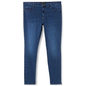 ONLY Carmakoma NOS Caraugusta Hw Sk Dnm Jeans Mbd Noos, Blauw (Medium Blauw Denim Medium Blauw Denim)