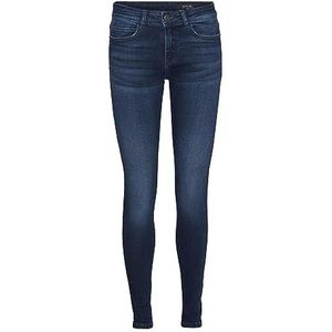 NOISY MAY Skinny Jeans NMLUCY Dark Blue Denim