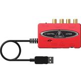 Behringer UCA222 USB-audio-interface rood