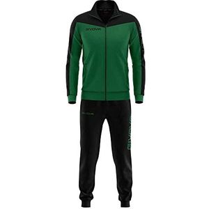 Givova TR036-1310-3XL Trainingspak Rome Triacetaat groen/zwart, 3XL