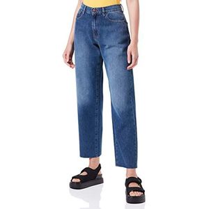 Love Moschino Boyfriend Jeans voor dames, Blauwe Denim