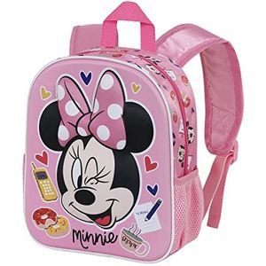Minnie Mouse Wink-S rugzak, 3D roze, één maat, kleine rugzak 3D Wink, Roze, wink 3d rugzak klein