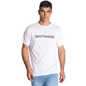 Gianni Kavanagh White Bliss Maxi T-shirt régulier pour homme, blanc, S