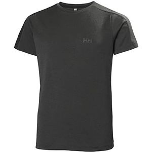 Helly Hansen Jr Active Tech T-shirt, ebbenhout 980, 16 jaar, uniseks kinderen