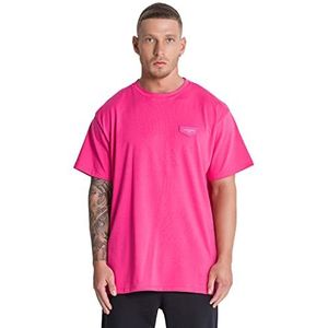 Gianni Kavanagh heren t-shirt rose core, Roze