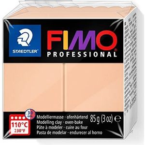 STAEDTLER FIMO 8004-435 Professionele modelleermassa, polymeer, ovenhardend, camee (1 blok à 85 g)