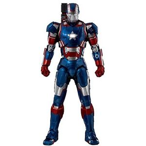 ThreeZero - Marvel Infinity Saga Iron Patriot Deluxe figuur op schaal 1:12 (netto)