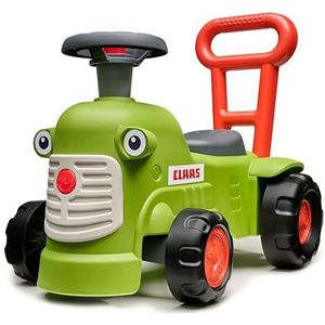 FALK - Tractor Claas met ergonomische loopstang – vanaf 12 maanden – 90% gerecycled kunststof – gemaakt in Frankrijk – 912