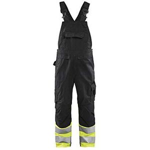 Blaklader 266218009933D88 tuinbroek High Vis maat D88, Zwart/Geel