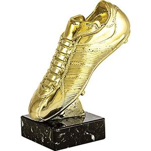 PALLART art-trophies TP413 Voetbal schoenen trofee 25 cm Goud