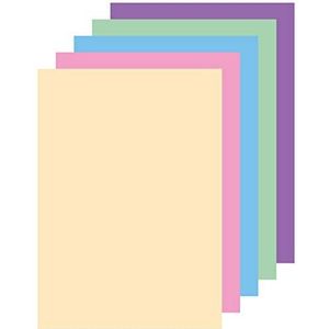 Apli 015285 500 gekleurd papier, 210 x 297 mm, pastelkleuren