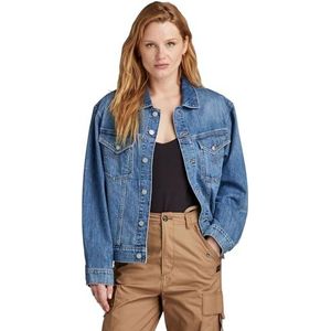 G-STAR RAW Casual denim jas damesjassen, Blauw (Faded Cliffside Blue D24347-D536-G326)