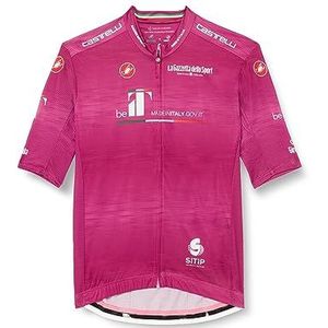 CASTELLI #Giro105 Compet Jrs Still-tuniek voor heren, Roze Giro