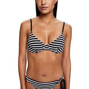 ESPRIT Hamptons Beach Ay Rcs Uw.bra damesbikini, zwart, 3 C EU, zwart, Zwart 3