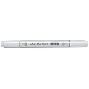 Copic Markers Ciao Marker, C3 Cool Grey, 1