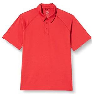 All Terrain Gear by Wrangler Polo Performance S T-shirt voor heren, Aura Orange, XS, Aura Orange