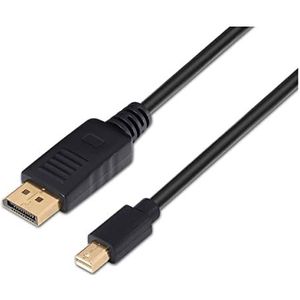 3GO Zwart, Mini DISPLAYPORT kabel M/-DP/M 2,0m 4K