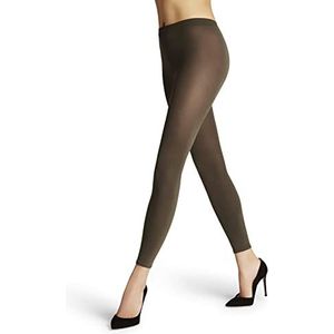 FALKE Cotton Touch Legging 40084 - Dames - M - Groen