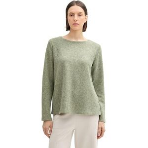 TOM TAILOR 1043168 Trainingspak voor dames, 36510 - Pure Sage Melange