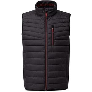 s.Oliver Gilet matelassé pour homme, 9999 noir, 3XL