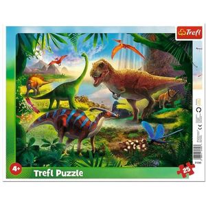 Puzzel - Dinosaurs (25 stukjes, framepuzzel)