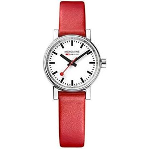 Mondaine Evo2 Dames White Watch MSE.26110.LC, rood, riem, Rood, riem