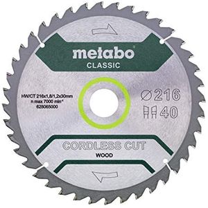 Metabo 628065000 CordlessCutClassic 216x30, 40WZ 5°