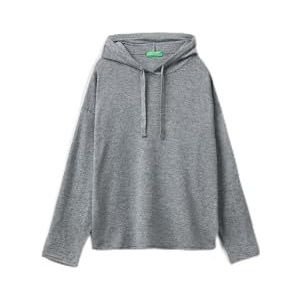 United Colors of Benetton Pull Femme, Gris clair 82p, S