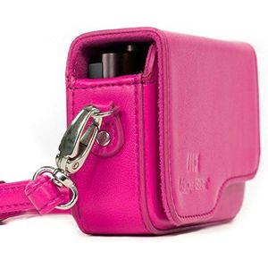 MegaGear Leren hoesje ""Altijd klaar voor camera - beschermhoes voor Leica C TYP 112, Roze, Modern