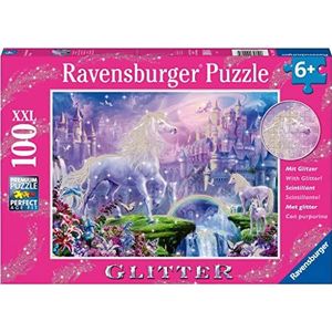 Puzzel Koninkrijk Van De Eenhoorns Glitter (100 Stukjes)