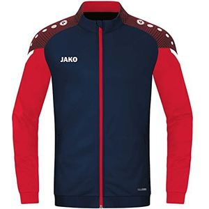 JAKO Performance polyester jas voor heren, Navy/Rood