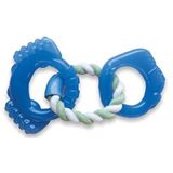 Petstages Bone Tugz Kauwspeelgoed voor puppy's, 0,05 kg, blauw