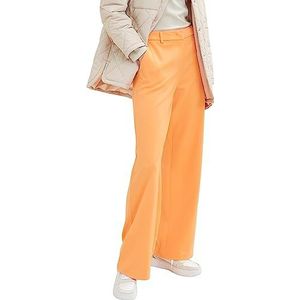 TOM TAILOR Lea rechte broek voor dames, 29751 - Bright Mango Oranje