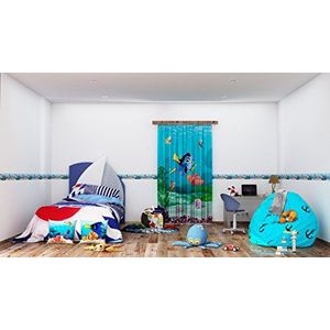 AG Design Disney Findet Nemo muursticker, zelfklevend, 500 x 10 cm, meerkleurig