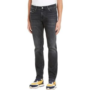 Tommy Hilfiger Scanton Slim Ah1280 Jeansbroek voor heren, Denim Zwart