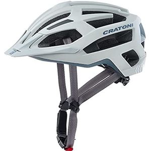 Winora Cratoni C-Flash (MTB) helmen voor volwassenen, grijs, Pierre Matt, M/L