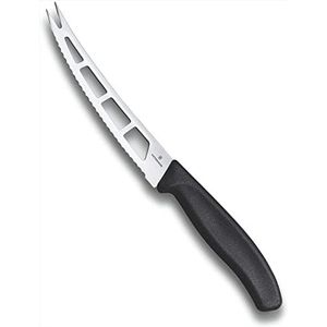 Victorinox Swiss Classic kaasmes - 13cm - RVS/fibrox - zwart