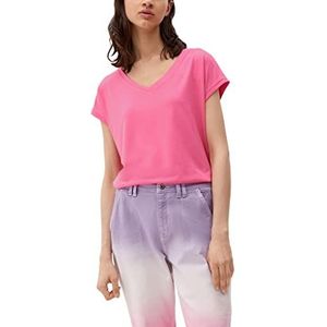 Q/S by s.Oliver T-shirt met korte mouwen dames T-shirt met korte mouwen, Roze