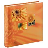 Hama Fotoalbum ""Singo"" (groot album, 30 x 30 cm, 100 pagina's, voor 400 foto's in het formaat 10x15 cm), oranje