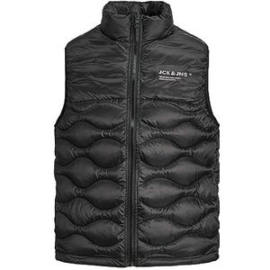 JACK & JONES Jjenoah Bodywarmer Collar Sn vest voor heren, zwart.