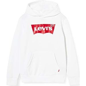 Levi's Kids Sweatshirt met capuchon voor jongens, Wit